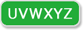 UVWXYZ